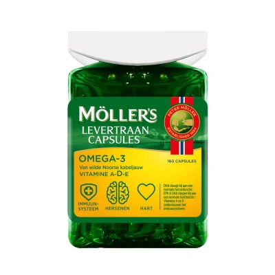 Afbeelding van Mollers Levertraan Omega 3 Capsules