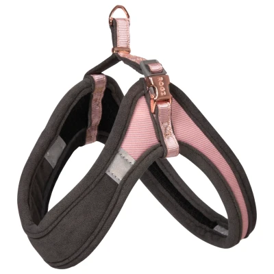 Afbeelding van Rogz Urban Fast Fit Tuig Roze&amp;Grijs&amp;Rosé Hondenharnas S