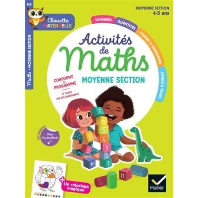 Image de Chouette Maternelle Activités de maths Moyenne Section 4 ans