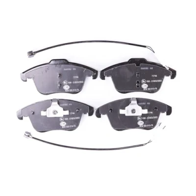 Afbeelding van HELLA 8DB 355 013 731 Remblokkenset Incl. slijtage waarschuwingscontact Met toebehoren PEUGEOT: 508 I SW, Saloon, 407 Saloon