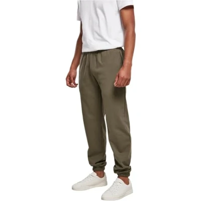 Afbeelding van Basic Sweatpants Joggingsbroek met steekzakken Olive 5XL