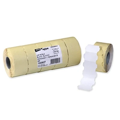 Afbeelding van Agipa, Labels, Etiketten voor prijsetiketten, 32 x 19 mm, wit