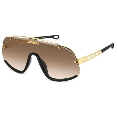 Afbeelding van Carrera Flaglab Unisex Zonnebril brown/goldcoloured, Maat: One Size, Brown/gold coloured