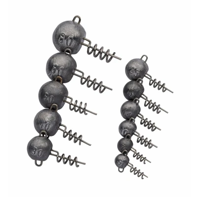 Afbeelding van Berkley Fusion Screw In Loodkop 5g (3 stuks) Loodkoppen