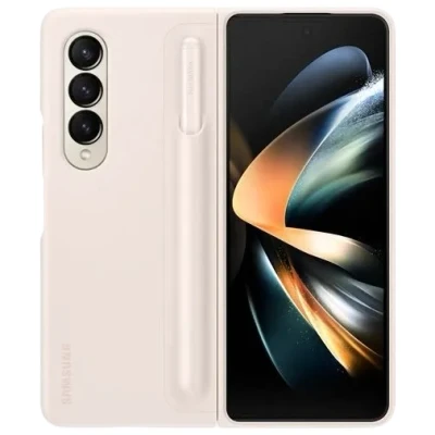 Afbeelding van Samsung Standing Kunststof Back Cover Met S Pen Roze Galaxy Z Fold 4