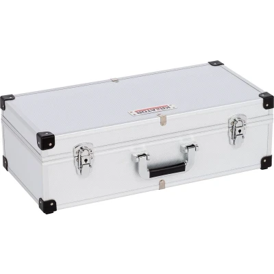 Afbeelding van Kreator KRT640280S Gereedschapskoffer 560 x 265 173 mm zilver (geleverd zonder gereedschap)