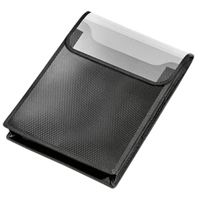 Afbeelding van Veloflex 1442482 Velobag tas DIN A4 staand formaat vulhoogte 40 mm zwart