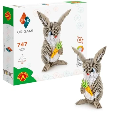 Afbeelding van Origami 3D Rabbit 747 stukjes