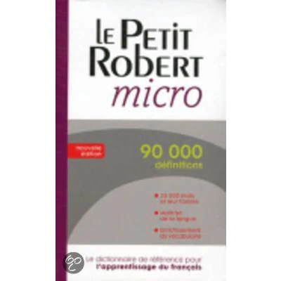 Afbeelding van Le Petit Robert Micro