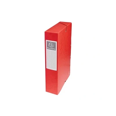 Afbeelding van Exacompta Elastobox Exabox Rood, Rug Van 6 Cm