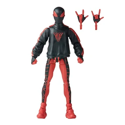 Afbeelding van Hasbro SpiderMan Actiefiguur Miles Morales Marvel Legends Retro Collection Spider Man 15 cm Multicolours