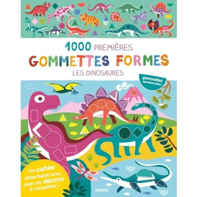 Afbeelding van 1000 GOMMETTES FORMES DINOSAURES