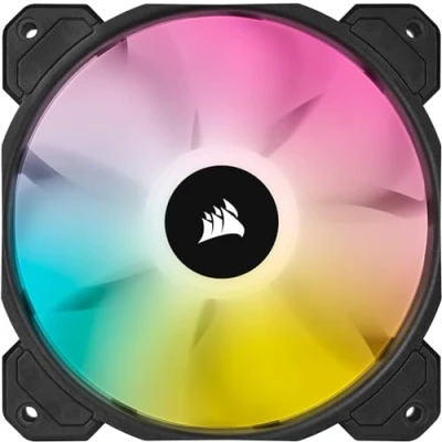 Afbeelding van Corsair SP120 RGB ELITE PC ventilator Zwart