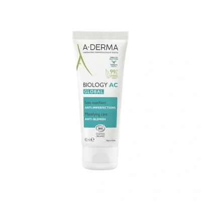 Afbeelding van A Derma Biology AC Global Soin Matifiant Anti Imperfections Dagcrème 40ml
