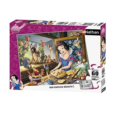 Image de NATHAN PUZZLES 86554 Blanche neige