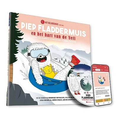 Afbeelding van Piep Fladdermuis 2 en het hart van de Yeti