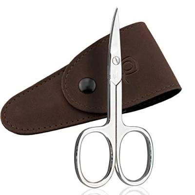 Image de marQus Ciseaux à Ongles Solingen/Allemagne Extra Tranchants Avec Lame Incurvée et Étui Pour de Pied