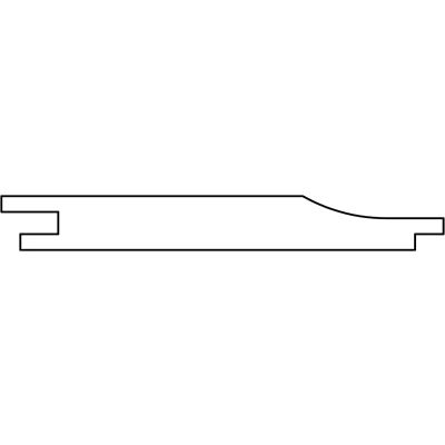 Afbeelding van Overhangend rabat Midden Europees grenen 1,8x14,5x360 cm Tuindeco