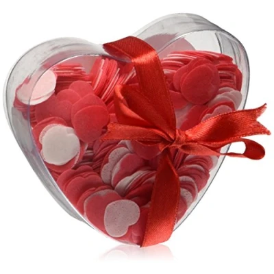 Afbeelding van Grote Harten Bad Confetti Valentijn Cadeau Tip