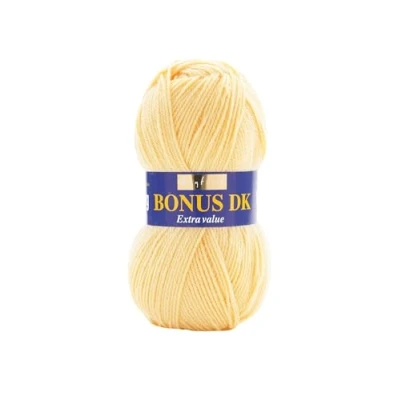 Afbeelding van Hayfield Sirdar Bonus DK dubbel gebreid, citroen (659), 100 g