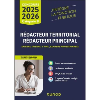 Image de Concours Rédacteur territorial, principal 2025