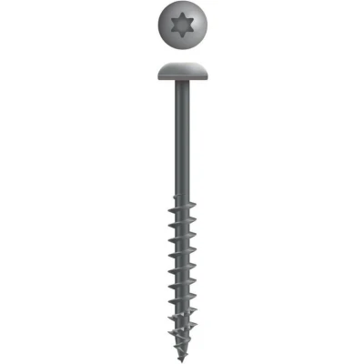 Afbeelding van Wovar Bolkopschroeven met ARCoating 5 x 60 mm Doos 200 stuks