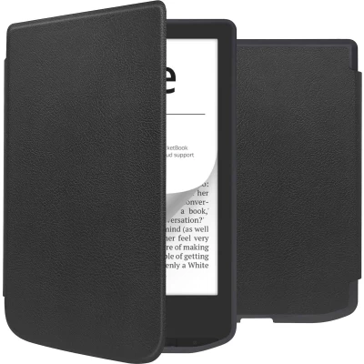 Afbeelding van iMoshion Ereader Cover / Hoesje Geschikt voor Pocketbook Verse Pro Vivlio Light HD Slim Soft Case Sleepcover Bookcase zonder stand Zwart
