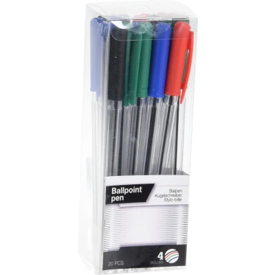 Afbeelding van Balpen set 20 stuks