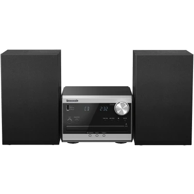 Afbeelding van Panasonic SC PM272, Système micro audio domestique, Argent, 1 disques, 20 W, voie, 10 cm