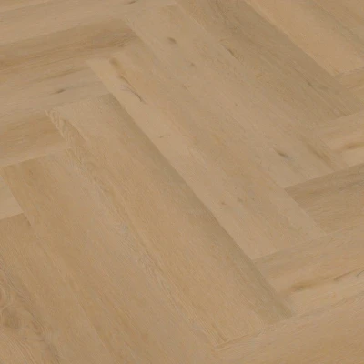 Afbeelding van Nú GRATIS Gelegd Floorlife YUP Leyton Visgraat warm oak Plak PVC