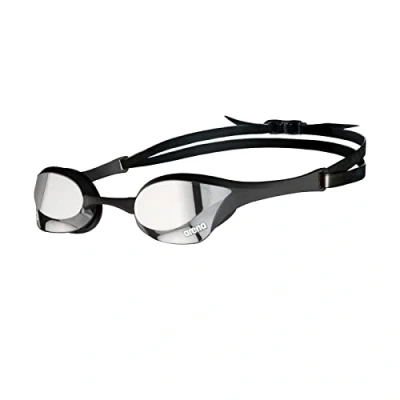 Image de arena Cobra Ultra Swipe Mirror Lunettes de Natation Unisexe Adulte Race, avec Lentilles Courbes Miroir, Anti buée, Protection UV, 5 Ponts Nez Interchangeables