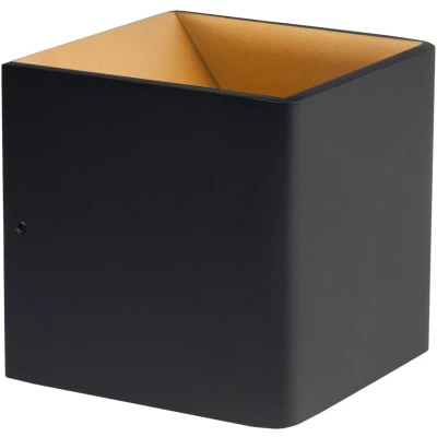 Afbeelding van Wandlamp HighLight Stretto 10cm LED zwart goud