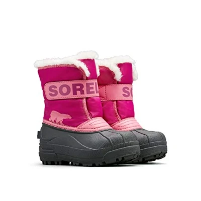Afbeelding van Sorel Childrens Snowboots voor kinderen, Maat: 29, Tropic pink/deep blush Kunststof/ textiel
