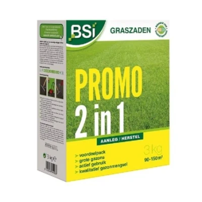 Afbeelding van Graszaad gazon 2 in 1 PROMO 3KG