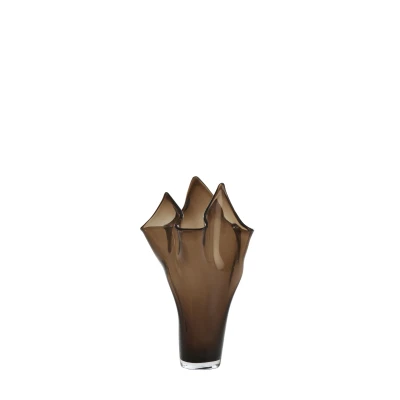 Afbeelding van Light &amp; Living Vaas AIORA Ø22x40cm Bruin