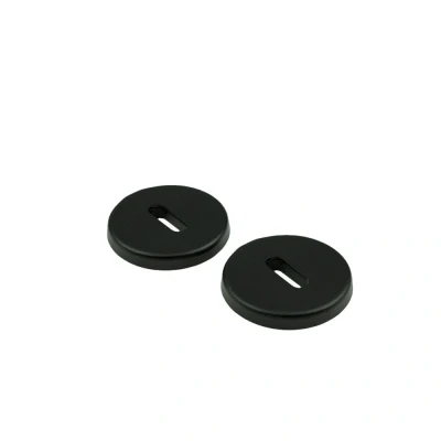 Afbeelding van Ami Smalrozet rond ø55x7,5mm SLG aluminium gitzwart