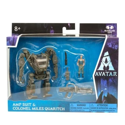 Image de Figurine McFarlane Toys Avatar Le Film Coffret AMP et Quaritch