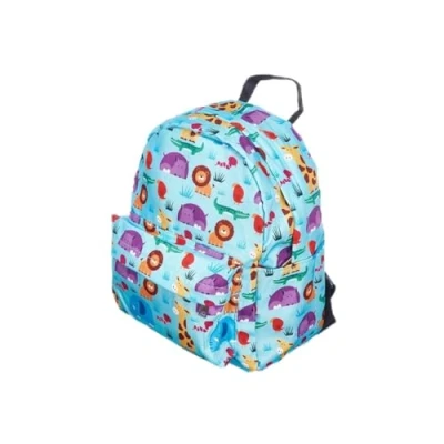 Afbeelding van Schoolrugzak dieren Multicolour 28 x 12 22 cm (12 Stuks)