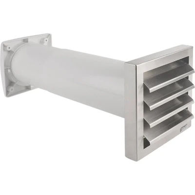 Afbeelding van Wallair N37814 Energiebesparende muurdoorvoer RVS, Kunststof Geschikt voor buisdiameter: 15 cm