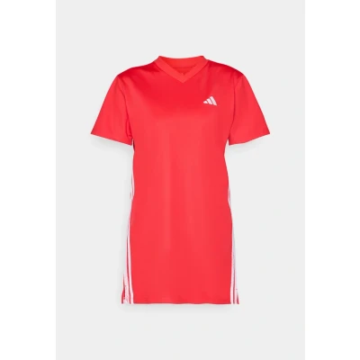 Afbeelding van adidas Sportswear Shift Jerseyjurk, Dames, Maat: XXS, Pure ruby
