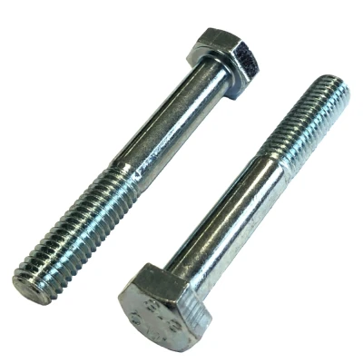 Afbeelding van Zeskantbouten 8x140 galv. verzinkt DIN 931 8.8 50 stuks