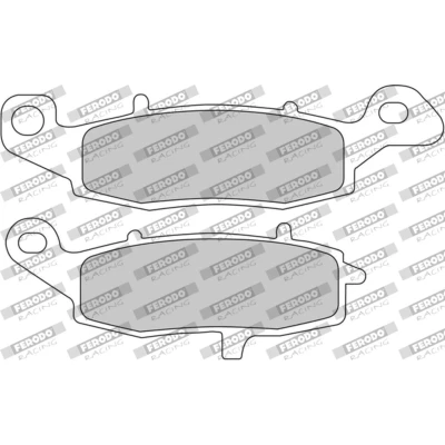 Afbeelding van Ferodo Racing Remblokset FDB2048EF