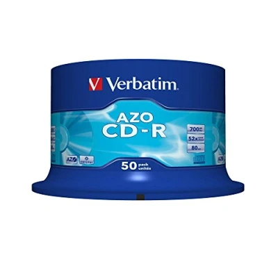Afbeelding van CDR 80 min. 700 Mb 48X op spindel van 50 stuks (Verbatim)