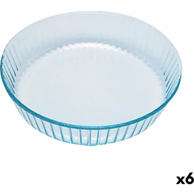 Afbeelding van Oven Mould Pyrex Classic Cirkelvormig Transparant 27 x 6 cm (6 Stuks)