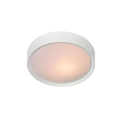 Afbeelding van Lucide LEX Plafonnière Ø 25 cm 1xE27 Wit