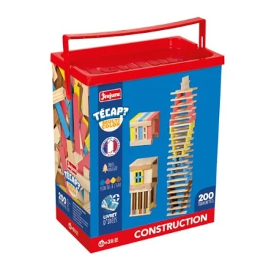 Afbeelding van Técap Multicolor Balanceer en constructiespel JEUJURA 200 stukjes