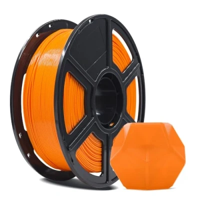 Afbeelding van FLASHFORGE PLA PRO 3D printerfilament 1,75 mm, 1 kg spoel, maatnauwkeurigheid +/ 0,02 mm voor FDM printers, betere taaiheid en geen knopen (oranje)