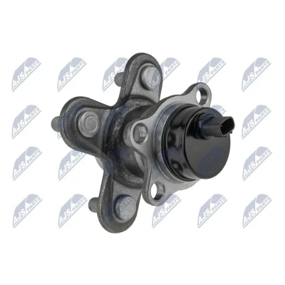 Afbeelding van NTY KLT DA 000 Wiellagerset Achteras, Achteras links, rechts Met wielnaaf, wielbevestigingsbout, ingebouwde ABS sensor