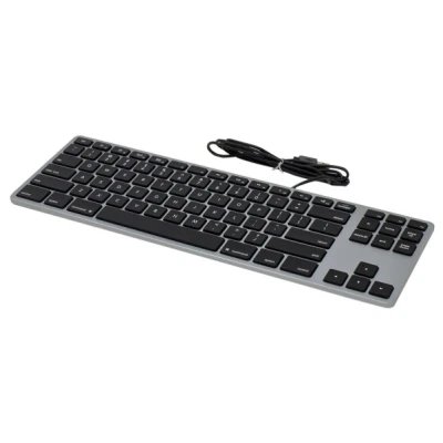 Afbeelding van Matias Bedraad toetsenbord / klavier US QWERTY zonder Numpad voor MacBook space grey FK308B