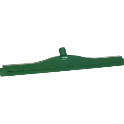 Afbeelding van Vikan Vloertrekkers Met Vaste Nek Full Colour Hygiëne Vloertrekker Polypropyleen En Tpe Rubber 60cm Breed Groen